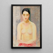 Nude - Moïse Kisling — framed artwork on a wall