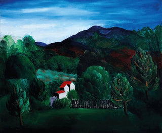 Provence Landscape Painting - Moïse Kisling — artwork view