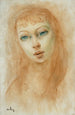 Portrait of a Woman - Moïse Kisling — artwork view