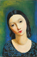 Head of Young Girl - Moïse Kisling — artwork view