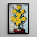 Vase of Tulips - Moïse Kisling — framed artwork on a wall