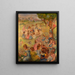 Children at Play and Sports I - Moses Soyer — framed artwork on a wall