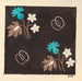 Reproduction of the painting Floral motif painting for printed textile II - Anonymous