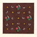 Reproduction of the painting Floral pattern for printed textile Pl XXXVII - Anonymous