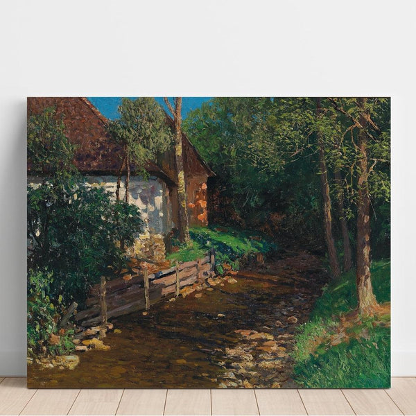 Reproduction of the painting Motiv aus in dem Stainzertal (Weststeiermark) - Alfred Zoff