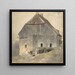 Watermill Painting - Ernst Erwin Oehme — framed artwork on a wall
