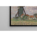 Reproduction of the painting Windmill and village painting in Belgium - Alfred Zoff
