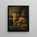 Mercury and Argus - Moyses van Uyttenbroeck — framed artwork on a wall