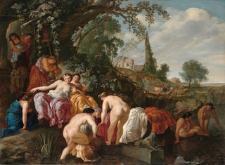 La découverte de Moïse - Moyses van Uyttenbroeck — artwork view
