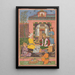 a Royal Picnic on a Terrace - Muhammad Ali — framed artwork on a wall