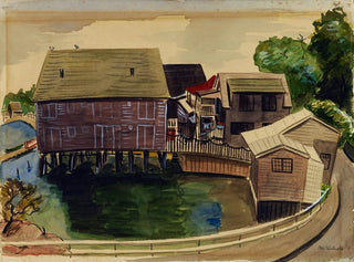 Gloucester East 1 Painting - Muriel Walcoff — artwork view