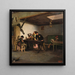 Musicians in a Tavern - Giovanni Battista Quadrone — framed artwork on a wall