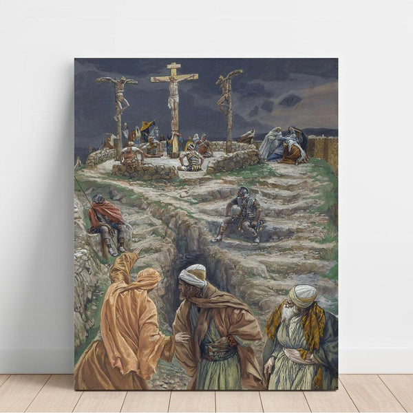 Reproduction of the painting My God, My God, Why Hast Thou Forsaken Me - James Tissot