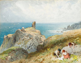 Château de Fast, Berwickshire, Scotland - Myles Birket Foster — artwork view