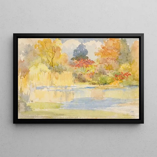 Cambridge - Myra Louisa Bunce — framed artwork on a wall