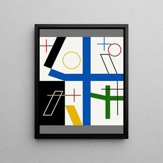 Myriam Thyes - Four spaces with broken crosses.webp