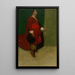 A Knight - N. C. Wyeth — framed artwork on a wall