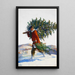 Christmas Tree Painting in Chadds Ford - N. C. Wyeth — framed artwork on a wall