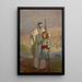 Come live with us because I think you are chosen - N. C. Wyeth — framed artwork on a wall