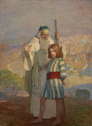 N C Wyeth - Come Live with Us for I Think Thou Art Chosen.webp