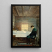He sat there until the sun set The Little Shepherd of the Kingdom to Come - N. C. Wyeth — framed artwork on a wall