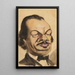 Portrait of Auguste Maquet - Nadar — framed artwork on a wall