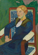 Portrait of Varvara Klimovich Toper - Nadezhda Lermontova — artwork view