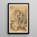 Landscape - Nagamachi Chikuseki — framed artwork on a wall