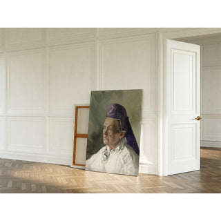 Naise Portree Tanuga 1900 - Konrad Mägi | Reproduction Tableau Décoration murale affiche copie