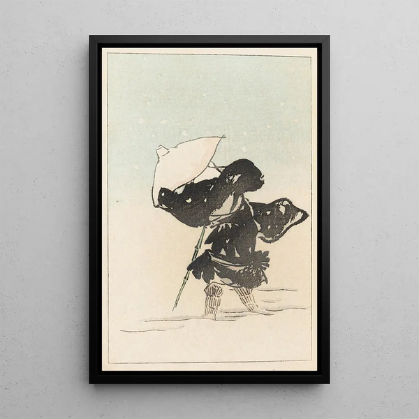 Shin zuan Pl 01 - Nakayasu Shinzaburō — framed artwork on a wall