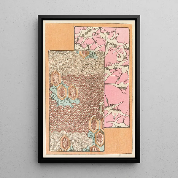 Shin zuan Pl 07 - Nakayasu Shinzaburō — framed artwork on a wall
