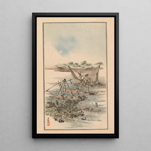 Shubi gakan Pl02 - Nanbara Sakujirō — framed artwork on a wall
