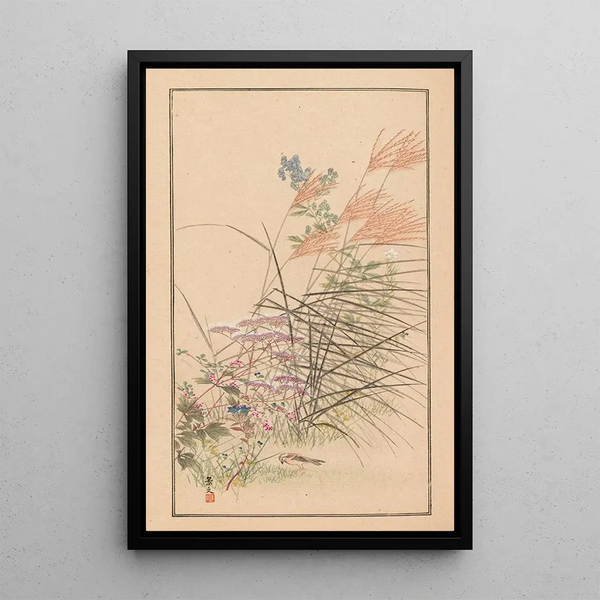 Shubi gakan Pl03 - Nanbara Sakujirō — framed artwork on a wall