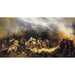Detail of Napoleon at Waterloo, an oil painting attributed to Auguste Raffet