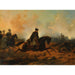Detail of Napoleon Charging at Waterloo, an oil painting by Hippolyte Bellangé