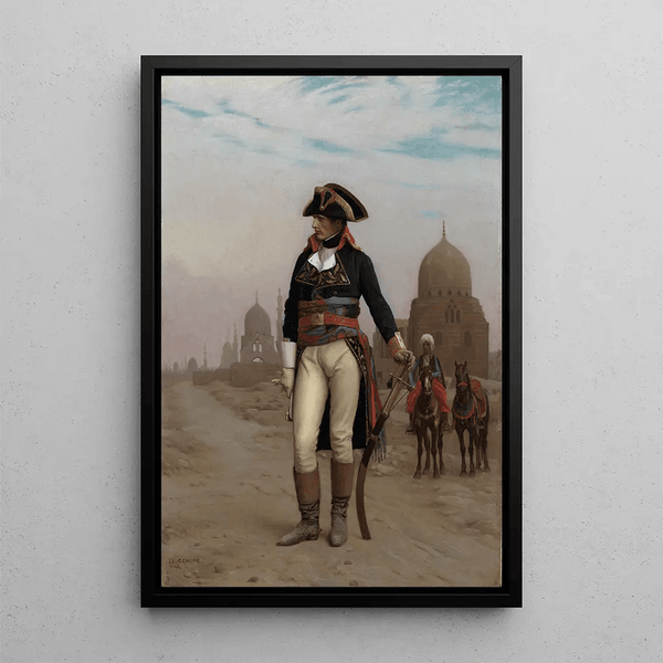 Reproduction of the painting Napoleon in Egypt by Jean-Léon Gérôme