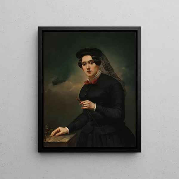 Amazon Painting - Napoleon Micha Iakowicz — framed artwork on a wall