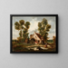 Landscape - Napoleon Micha Iakowicz — framed artwork on a wall