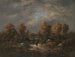 Autumn by the pond woodland - Narcisse Virgile Diaz de la Peña — artwork view