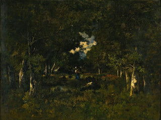 Bcheronne dans une claircie - Narcisse Virgile Diaz de la Peña — artwork view