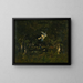 Bcheronne dans une claircie - Narcisse Virgile Diaz de la Peña — framed artwork on a wall