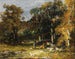 Hunters in a Underbrush - Narcisse Virgile Diaz de la Peña — artwork view