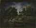 Rassembleurs de fagots dans un paysage boisé - Narcisse Virgile Diaz de la Peña — artwork view