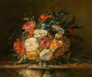Flowers - Narcisse Virgile Diaz de la Peña — artwork view
