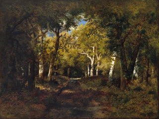 In the Forest - Narcisse Virgile Diaz de la Peña — artwork view
