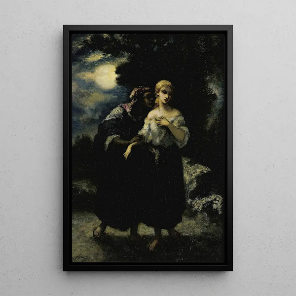 The Maléfice - Narcisse Virgile Diaz de la Peña — framed artwork on a wall