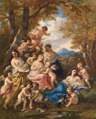 NarcisseVirgile Diaz de La Pea - Nymphes Et Amours.webp