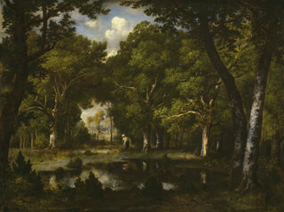 Pond in the Woods - Narcisse Virgile Diaz de la Peña — artwork view