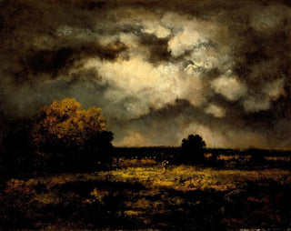 Stormy Landscape - Narcisse Virgile Diaz de la Peña — artwork view