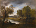 Two bathers by a lake - Narcisse Virgile Diaz de la Peña — artwork view